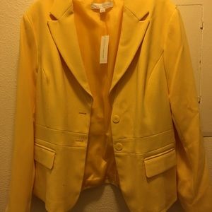 Yellow New York and Company blazer